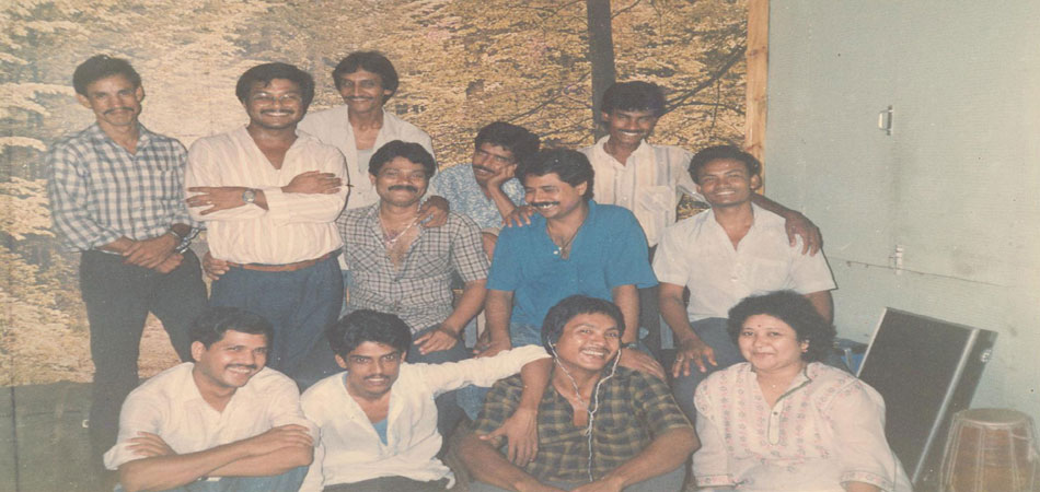 "Dipshikha with Musicians. "